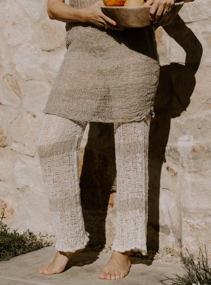 Boheme Netta Pant - Canapa Stripe