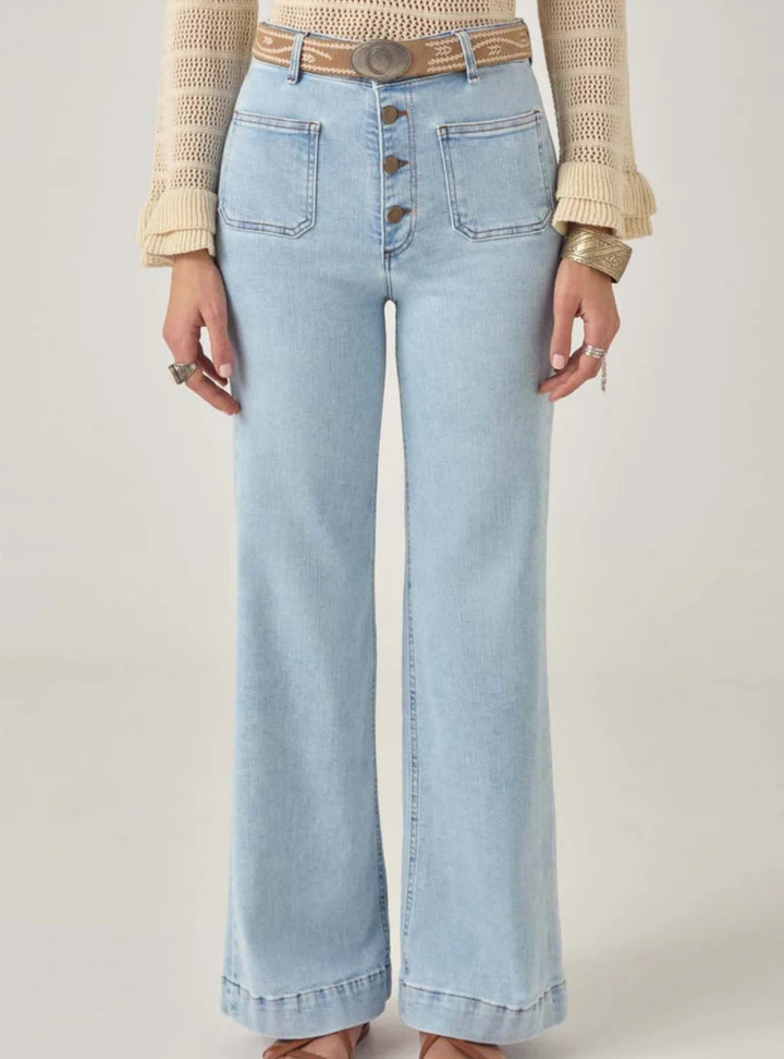 Charlie Pant - Bleach Blue Denim