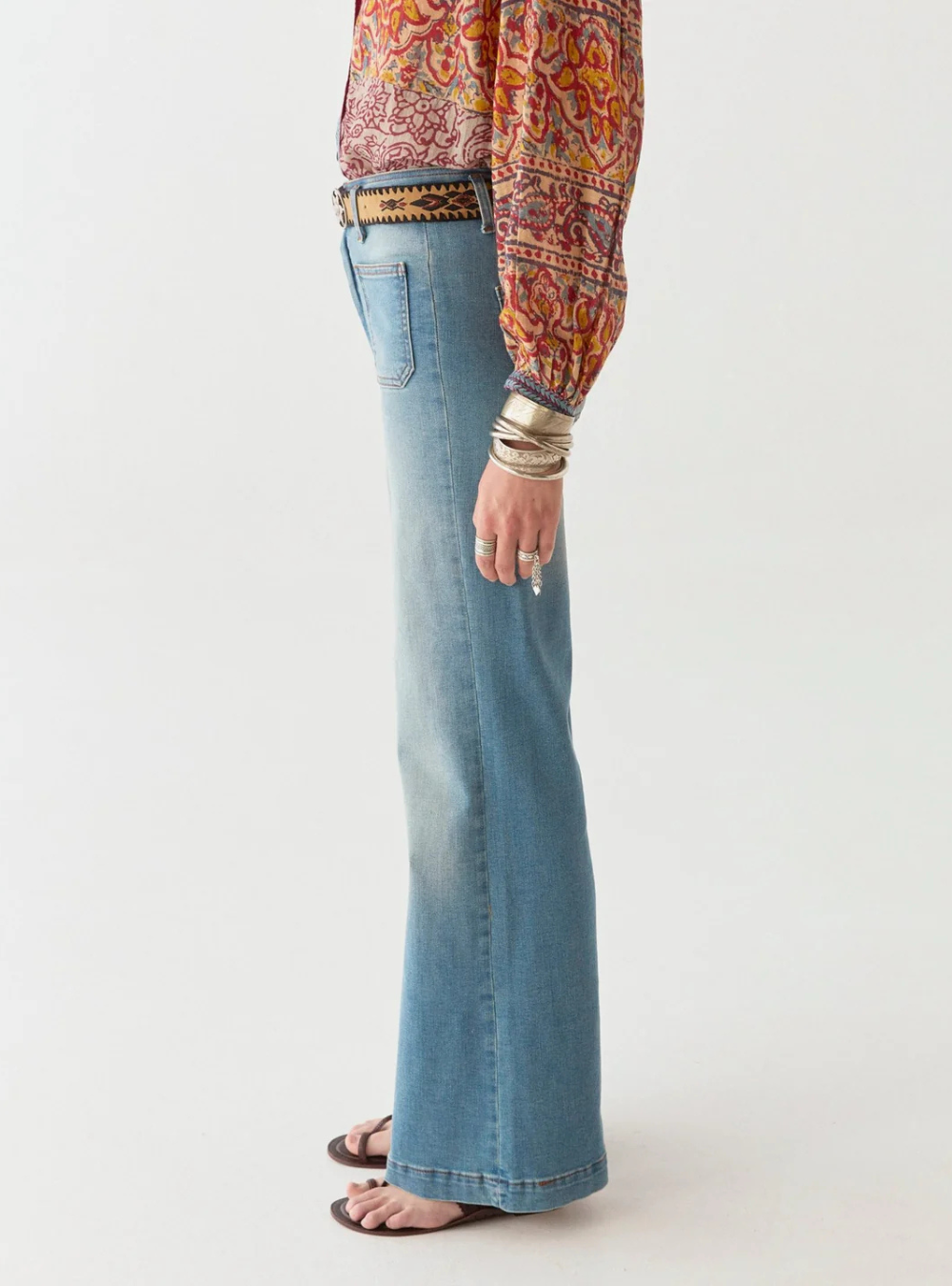 Edna Pant - Blue Denim
