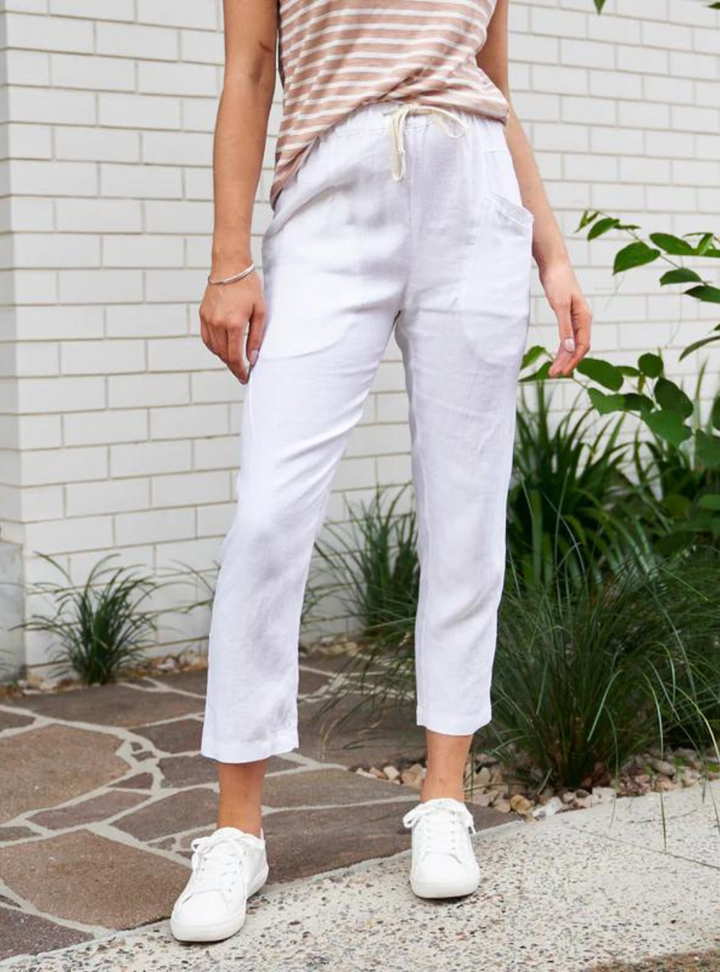 Luxe Pants - White