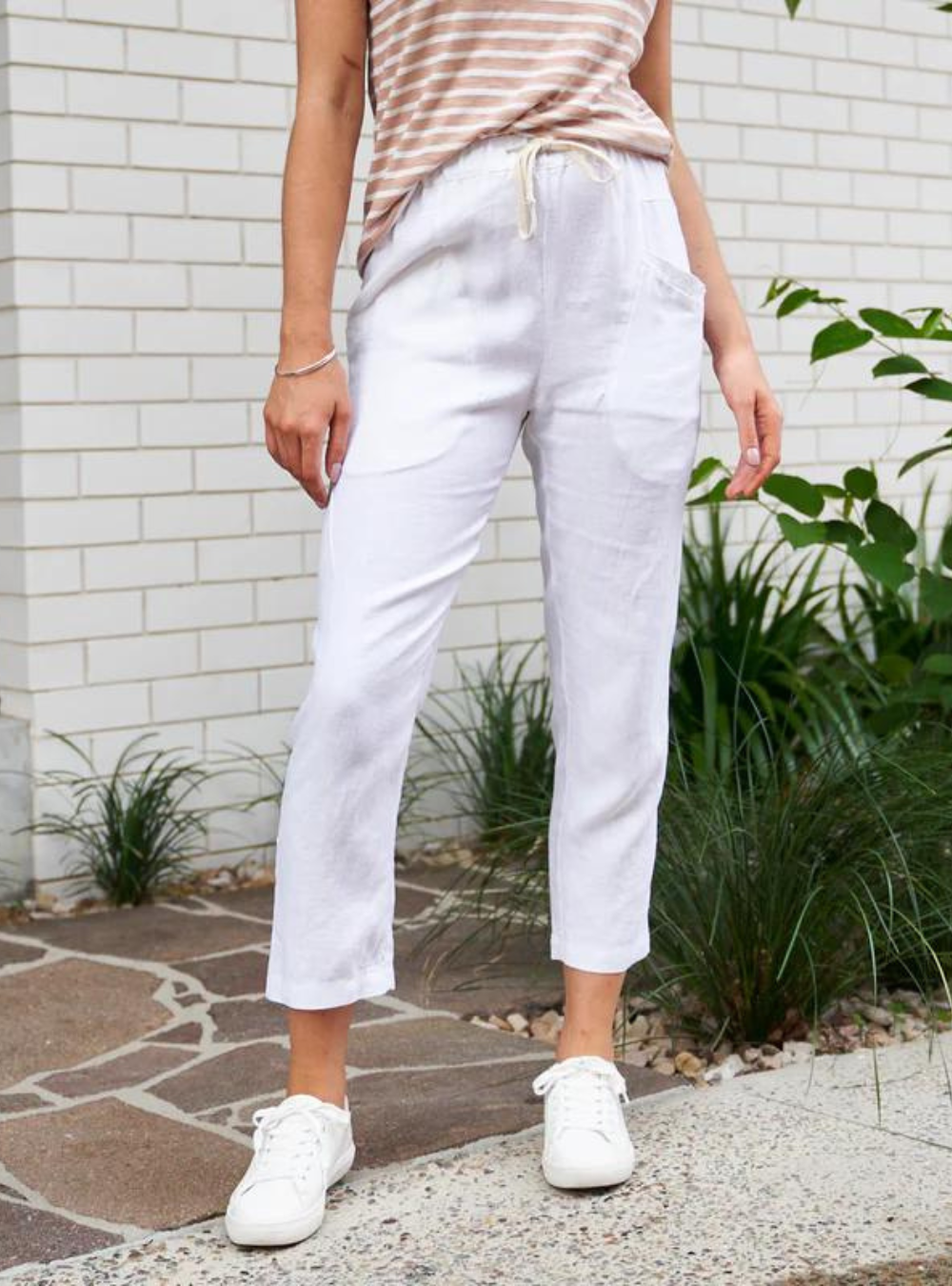 Luxe Pants - White (Restocked)