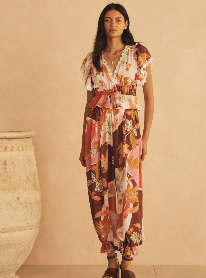 Lucca Silk Blousson Pant