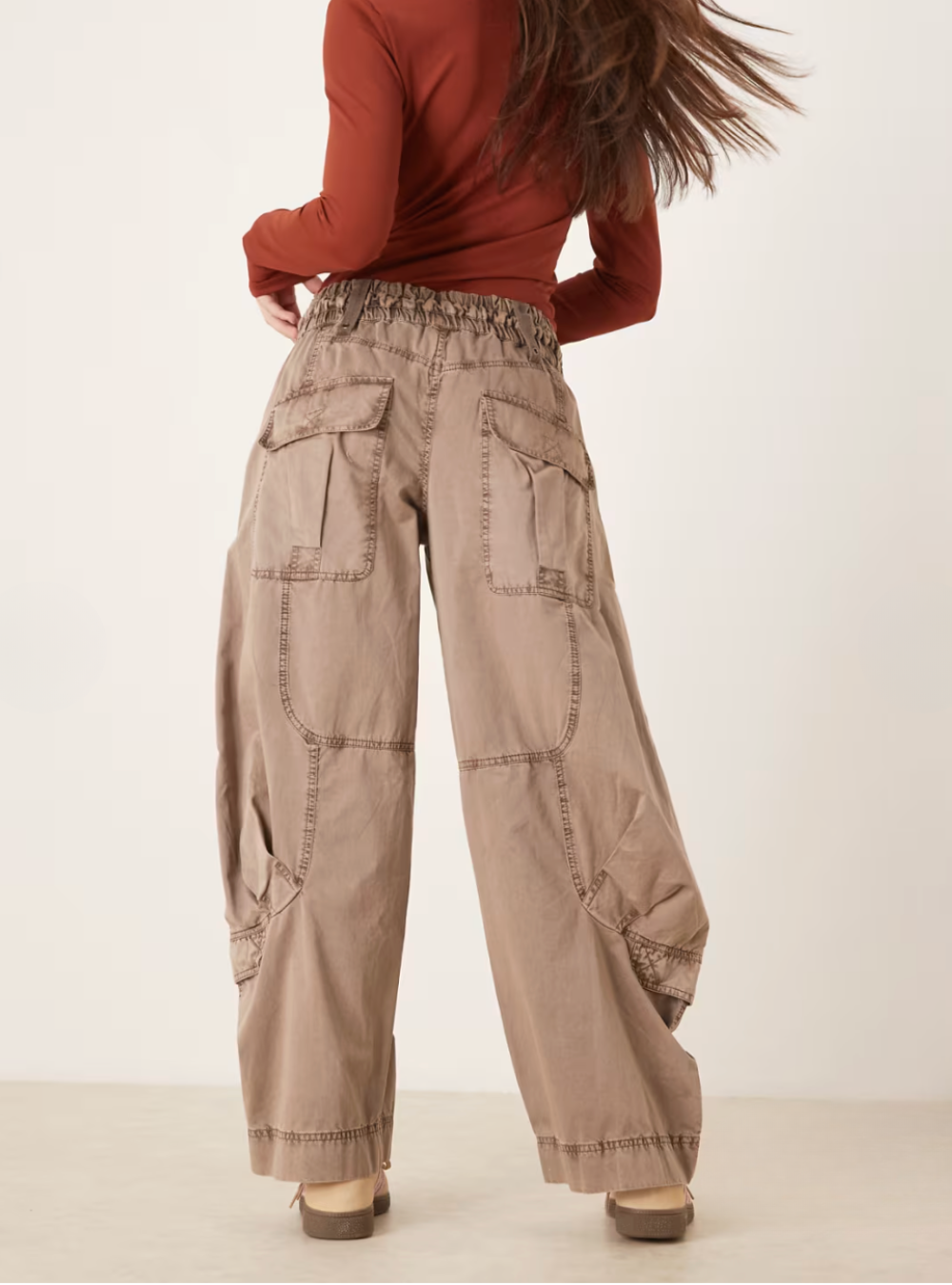 Onset Parachute Pant - Dusted Cocao
