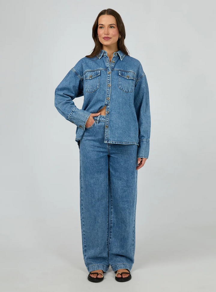 Aster Pant - Mid Blue