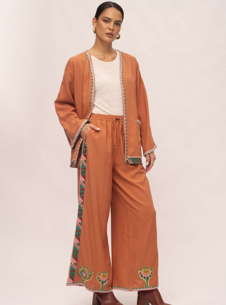 Sunday Linen Pants - Sandstone