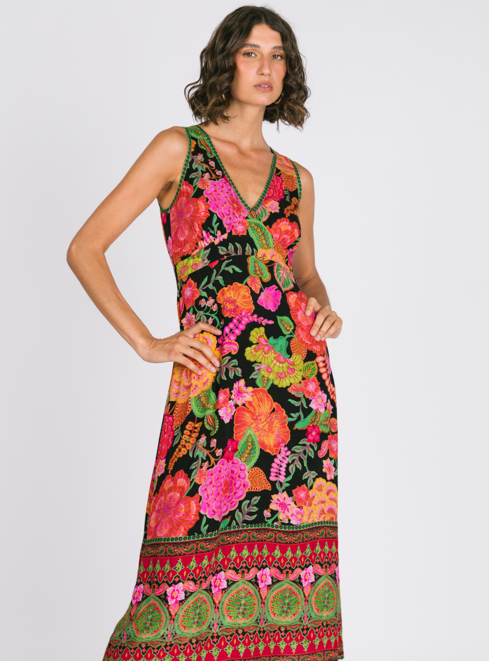 Marley Midi Dress - Paprika