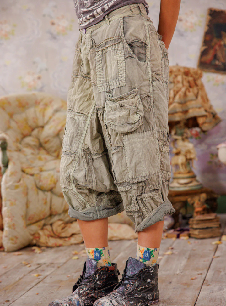 Magnolia Pearl Patchwork Joni Trousers 788 - Peace | PRE-ORDER