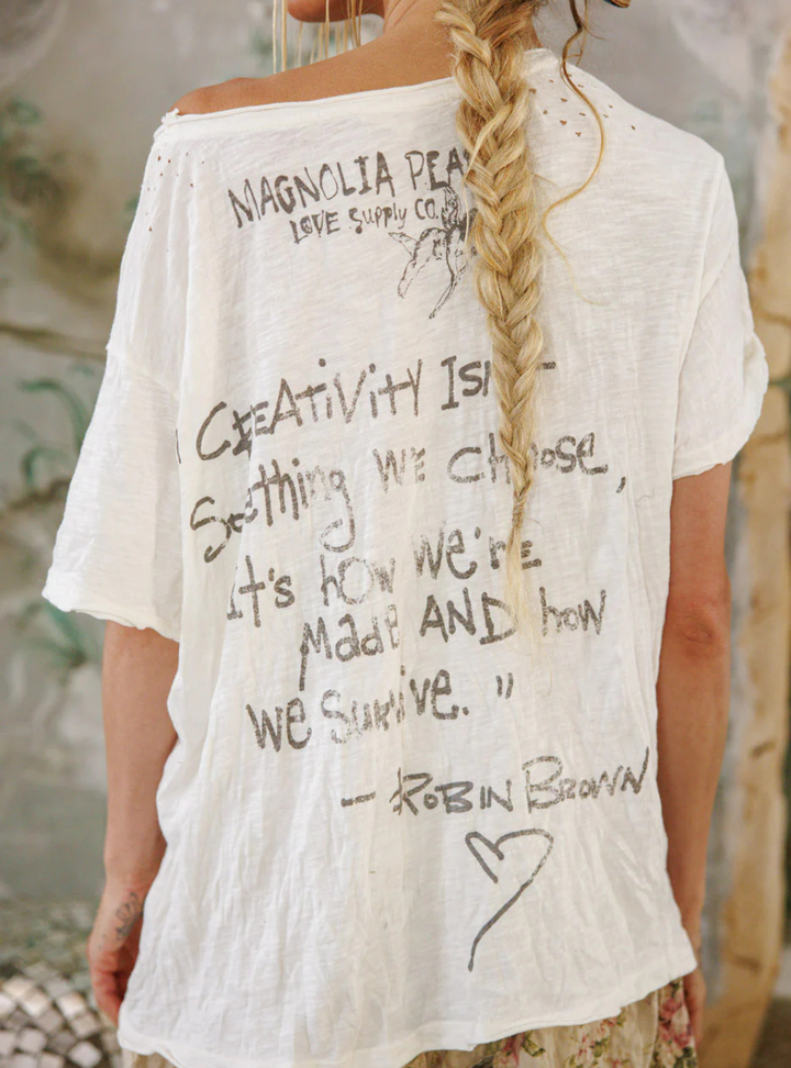 Magnolia Pearl Love Creativity Tee 2538 - True