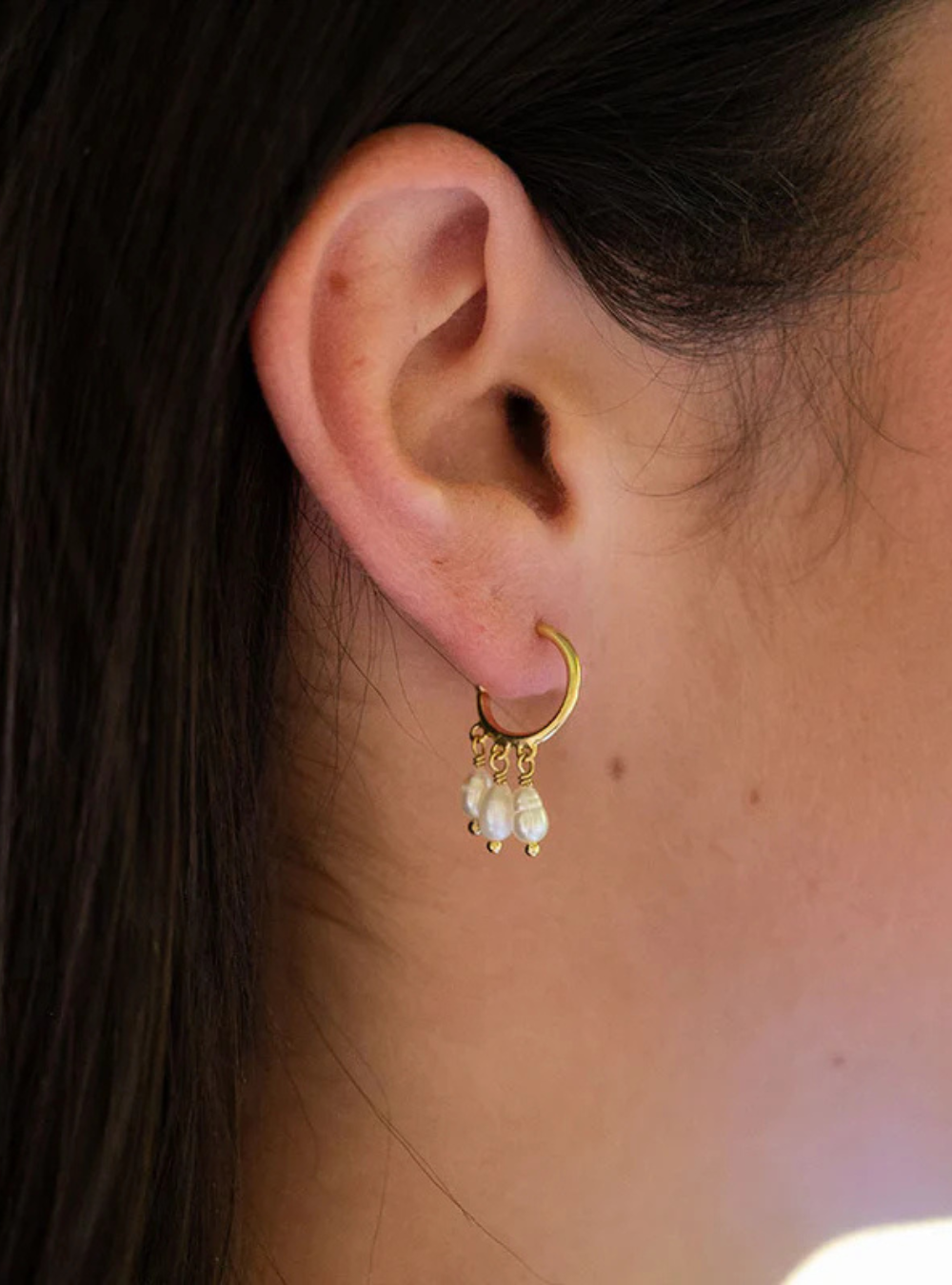 Lustre Pearl Drop Earrings