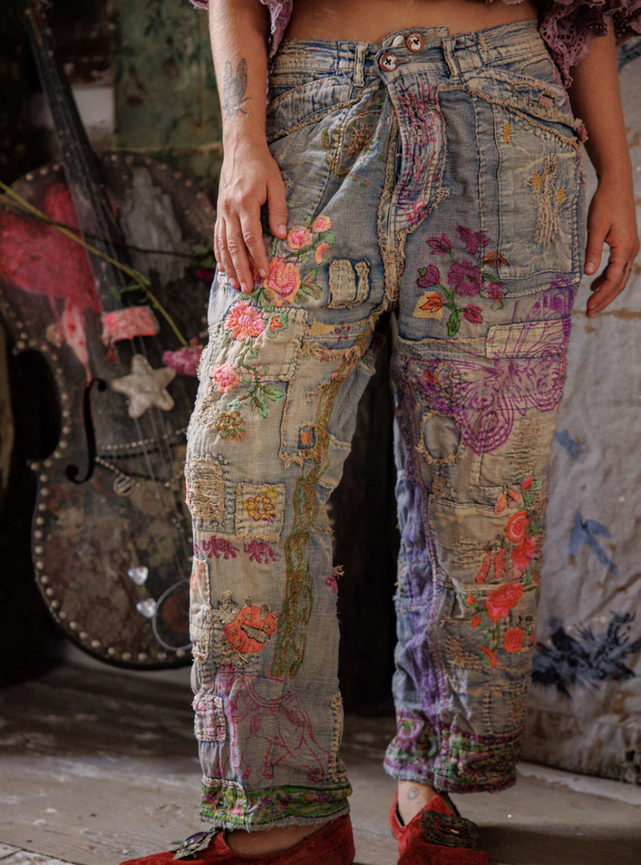 Magnolia Pearl Ladybug Musette Denims 864 - Washed Indigo