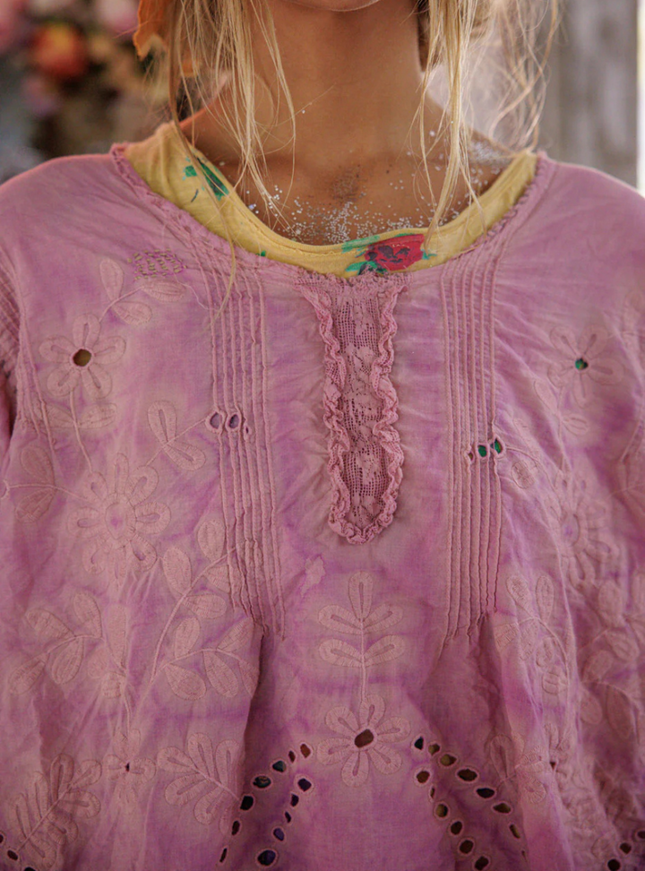 Magnolia Pearl Eyelet Wennie Blouse 2566 - Allium
