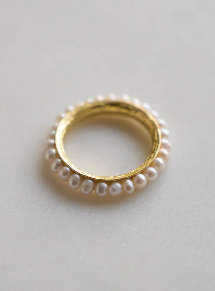 Eternity Pearl Ring