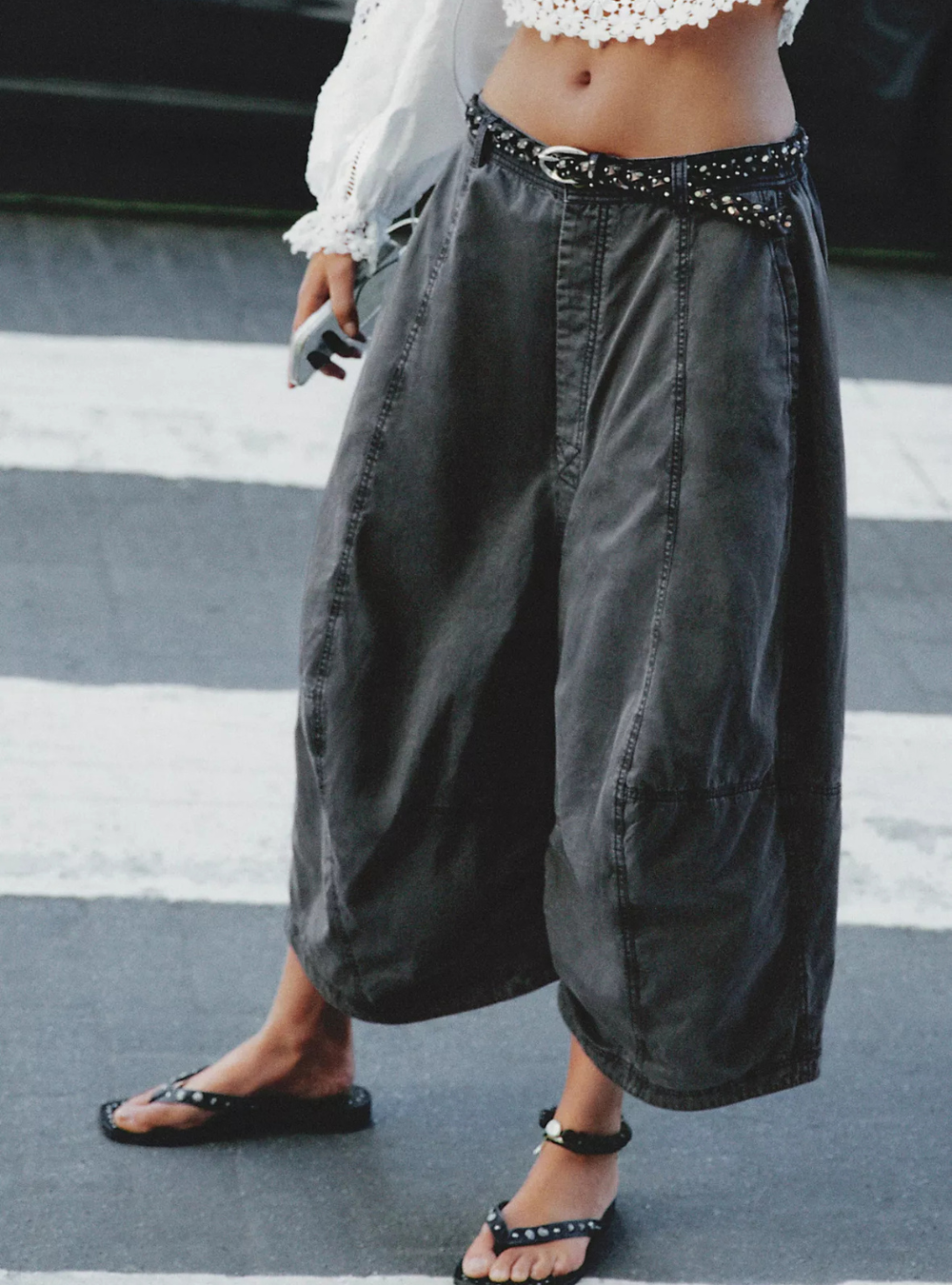 Sol Stud Belt - Black