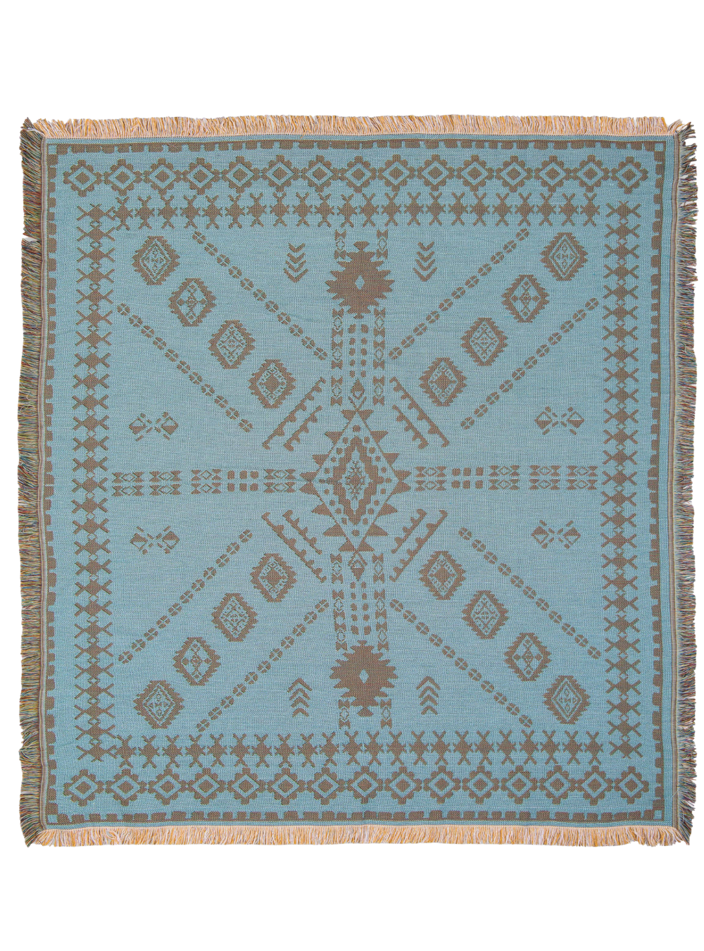 'Good Day Sunshine' Woven Picnic Rug / Throw