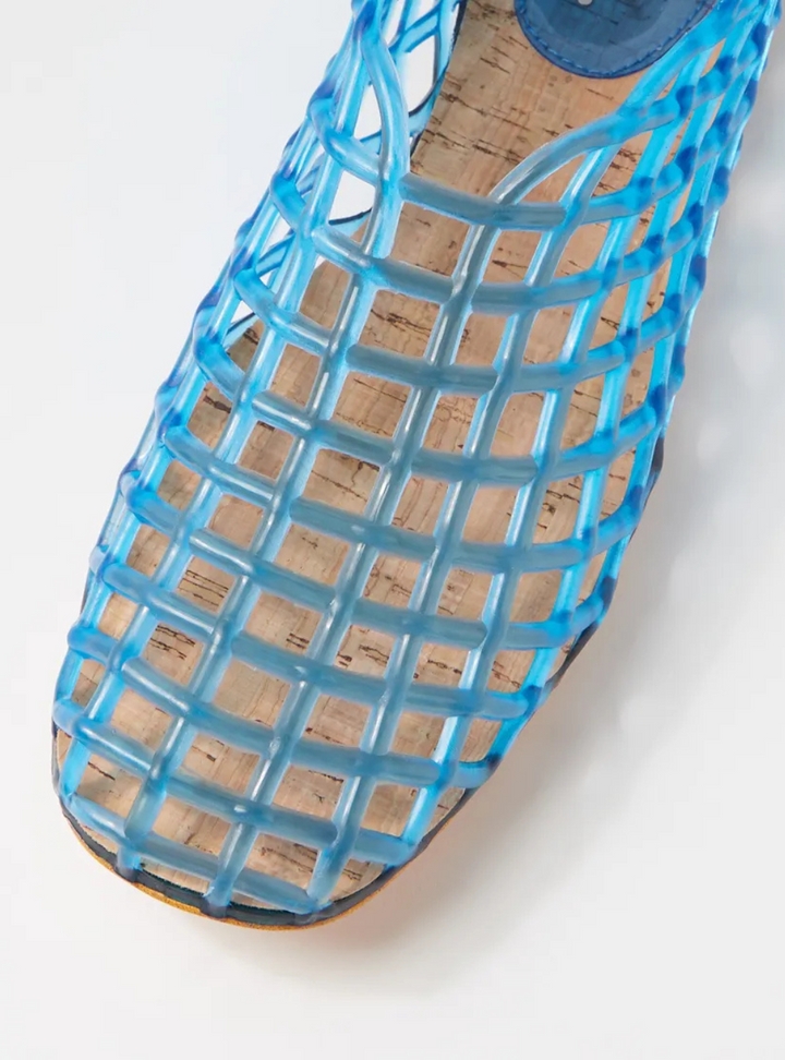 Piknic Jelly Flat Shoes - Electric Blue