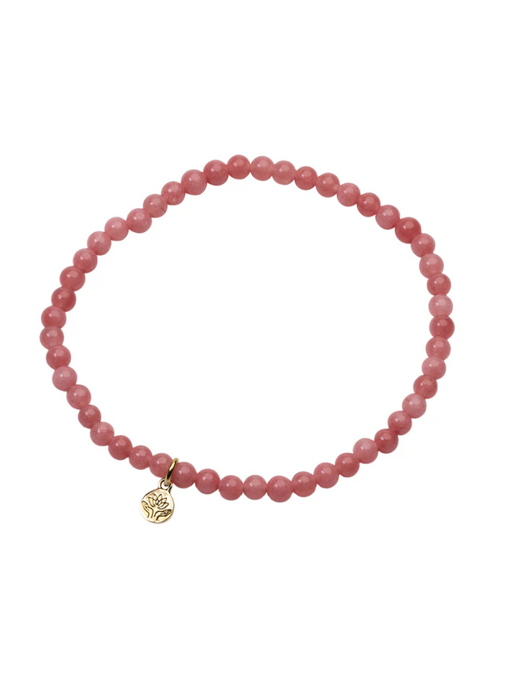 Pink Jade Healing Gem Bracelet