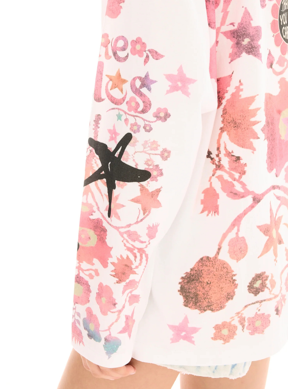 Art Studios In Session Longsleeve Tee - Pink