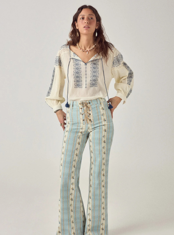 Claudia Blouse - Indigo Poet