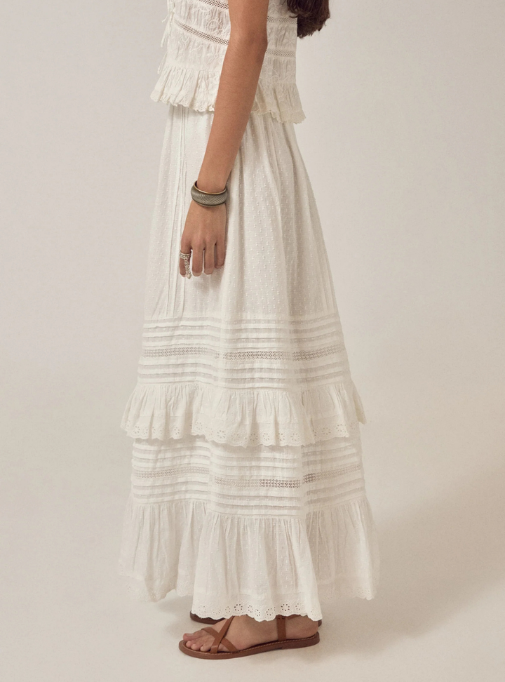 Allegra Skirt - Ponza Moonstone