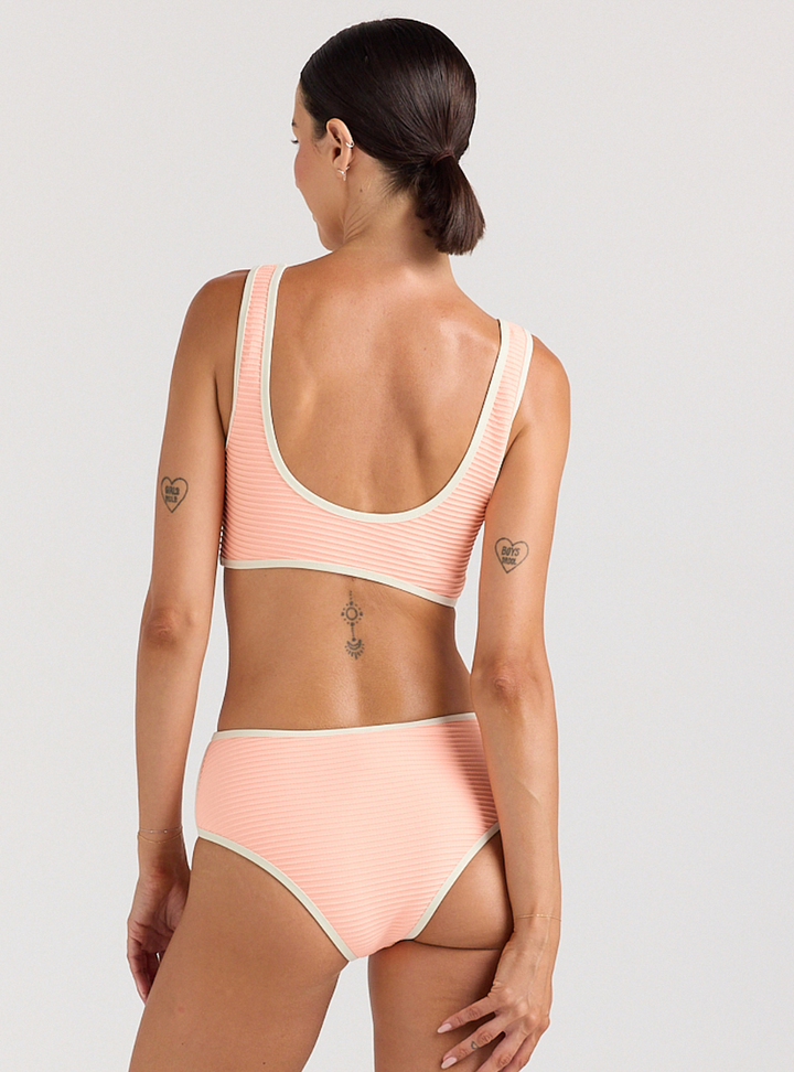 Poolside Crop Top - Mimosa