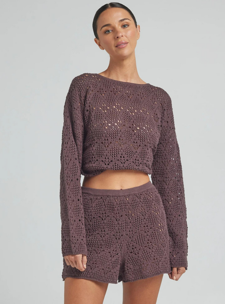 Messina Knit Short - Coco