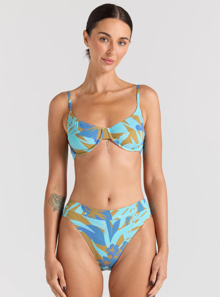 Kealani Underwire Bikini Top - Caribou