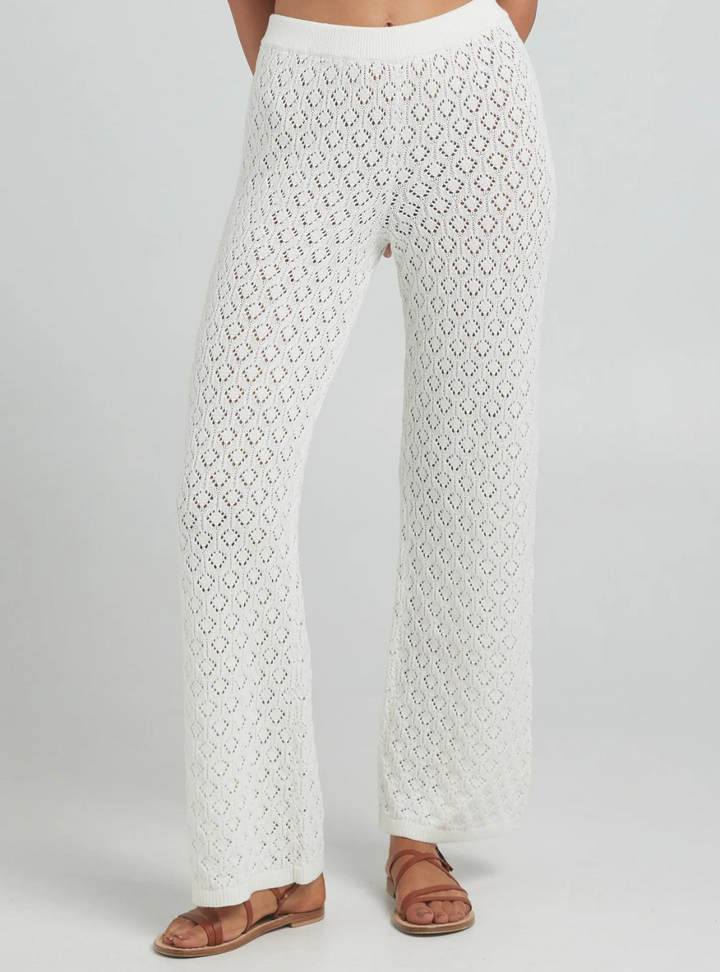 Mimosa Knit Pant - Gardenia