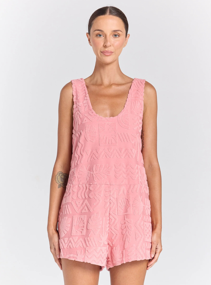 Mai Tai Romper - Rose
