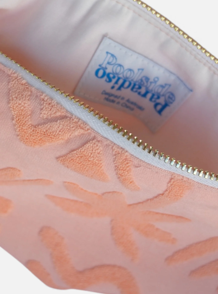 Poolside Pouch - Coral