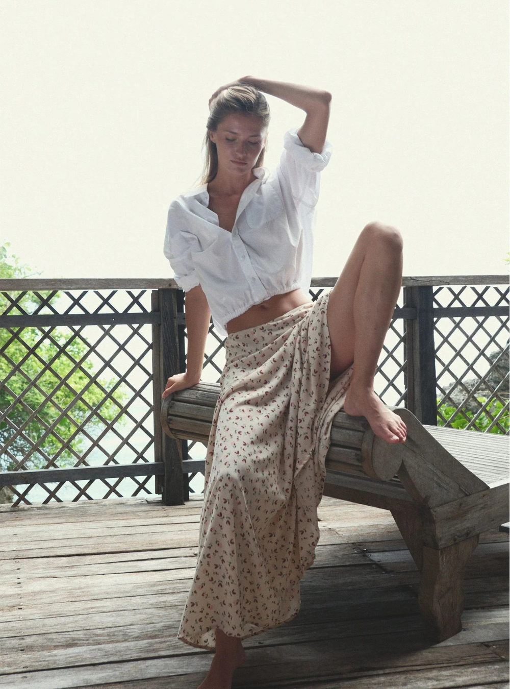 Romany Skirt - Prairie Floral