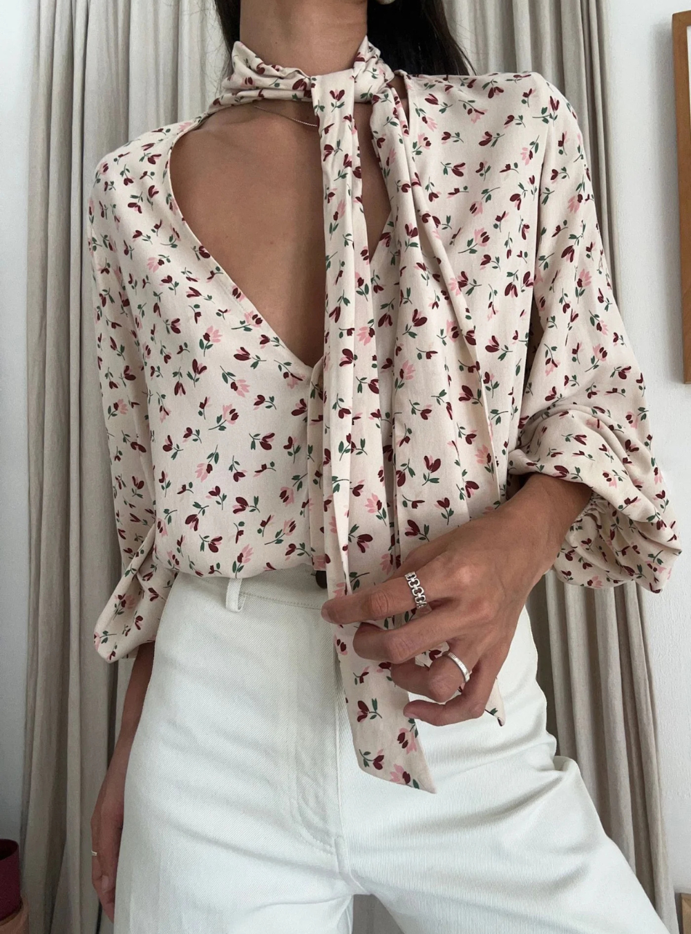 Chamonix Top - Prairie Floral