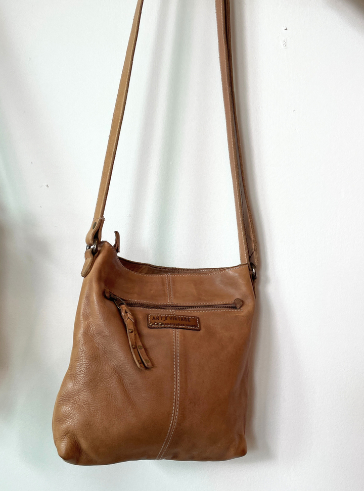 Presley Tab Crossbody - Sand