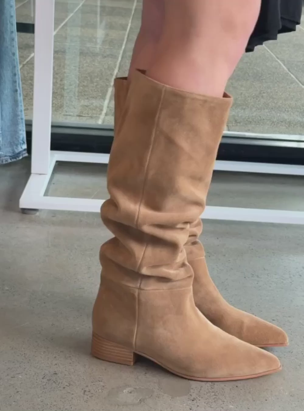Sabasti Boot - Cashmere Suede