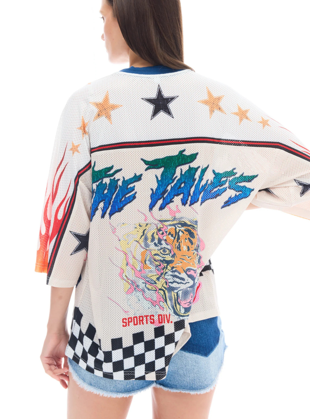 05 Racer Football Jersey - Off White