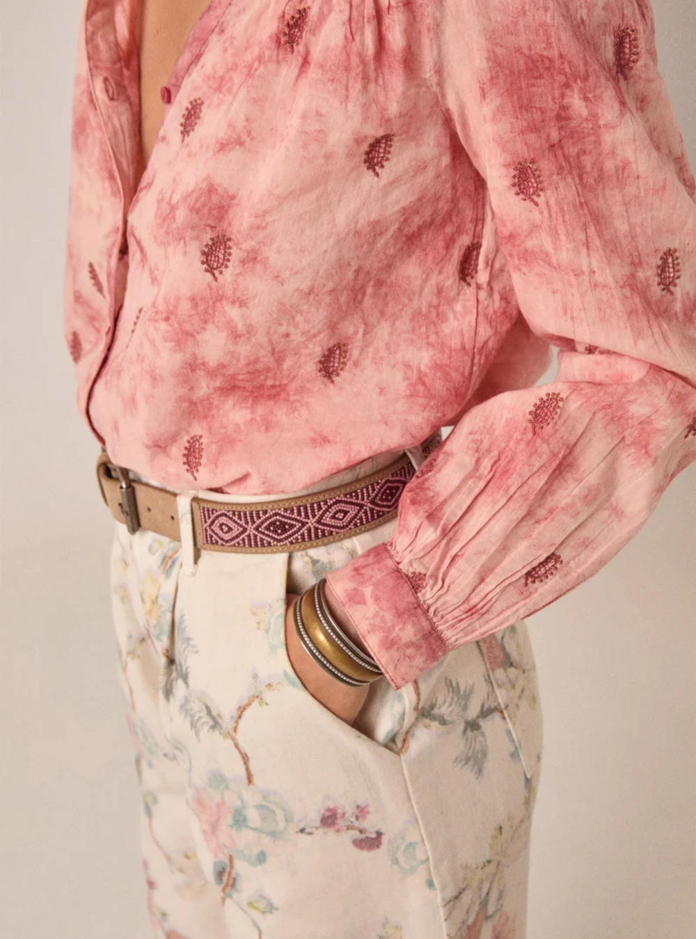 Rani Shirt - Mineral Granate