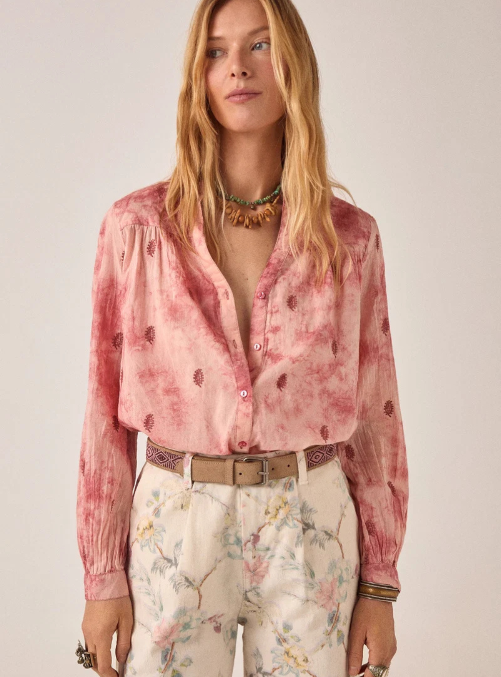 Rani Shirt - Mineral Granate