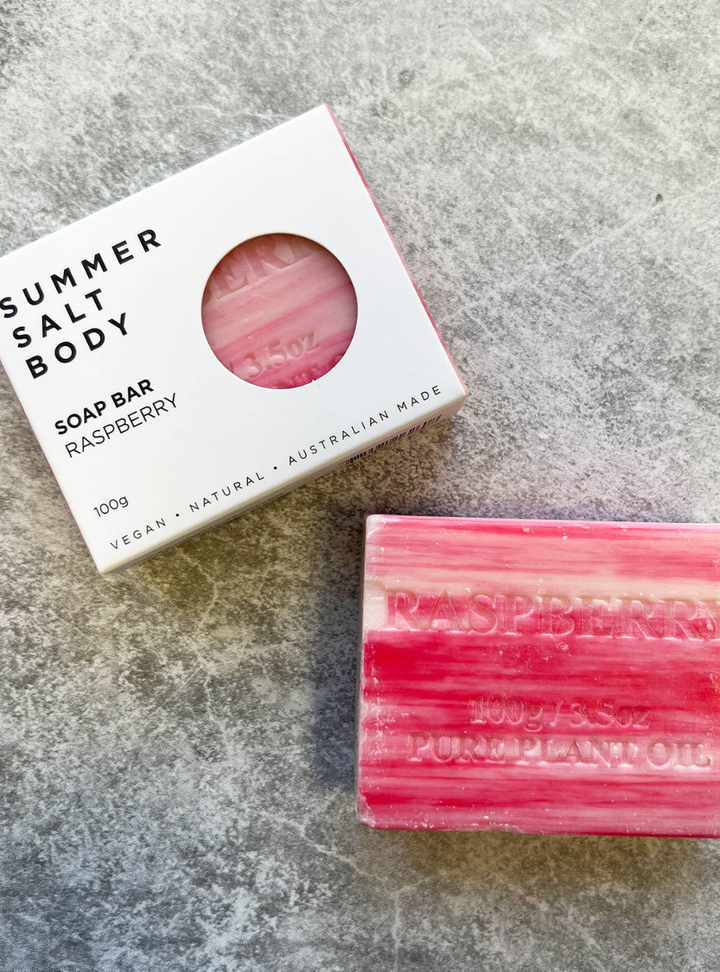 Raspberry Soap Bar - 100g