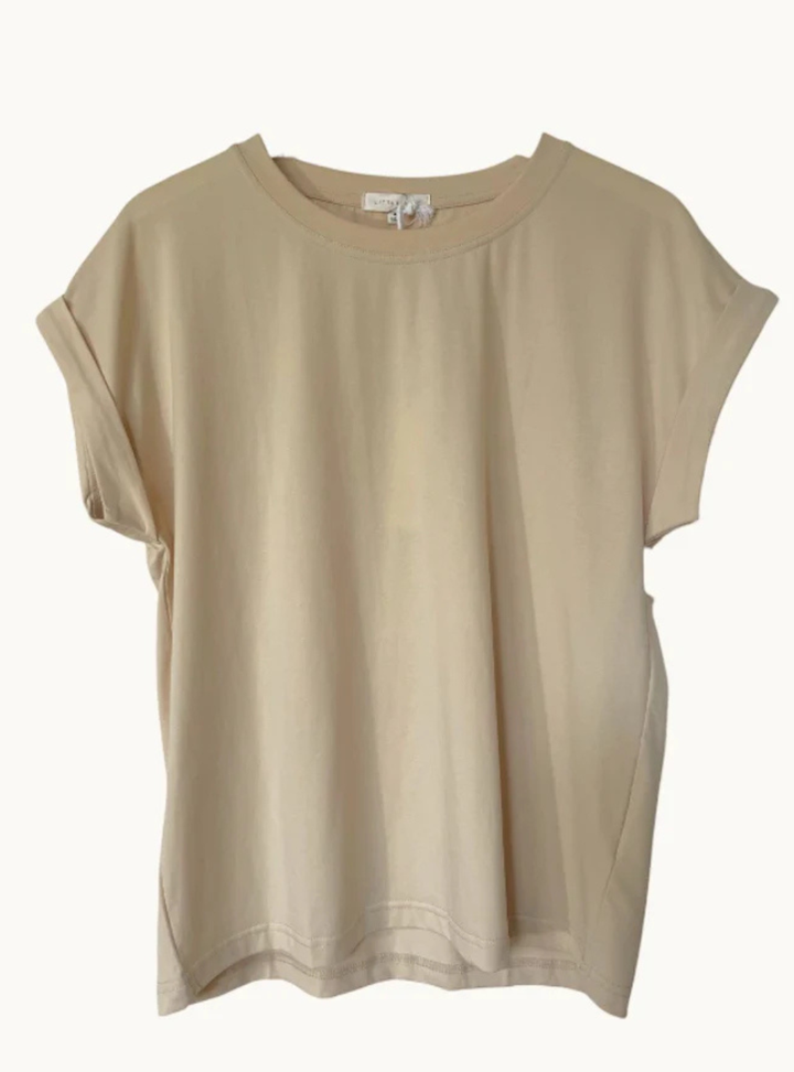 Rhodes Tee - Nude