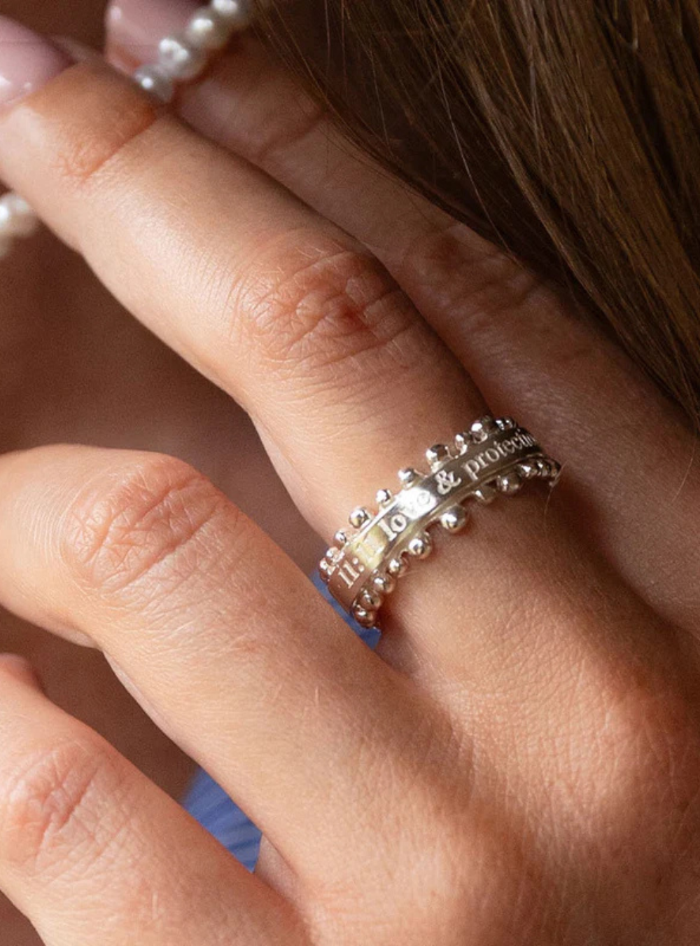 11:11 Love and Protection Spinning Ring