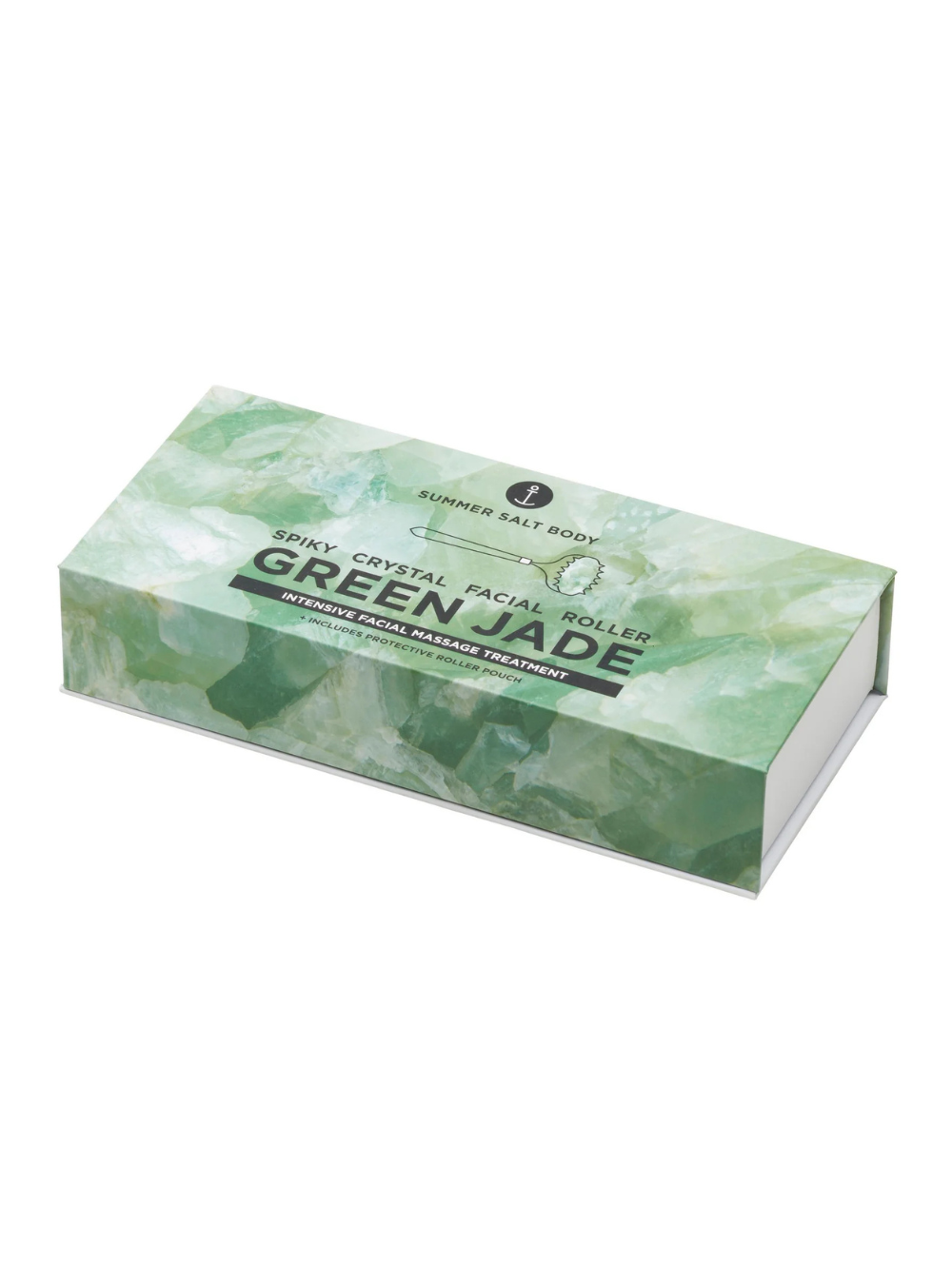 Facial Roller - Spiky Green Jade