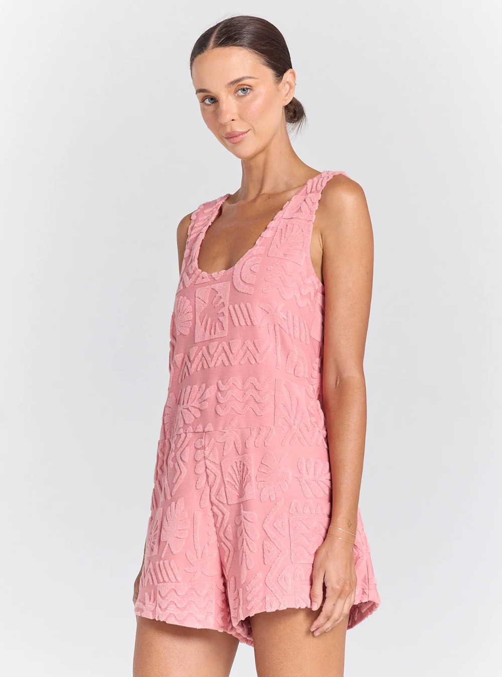 Mai Tai Romper - Rose
