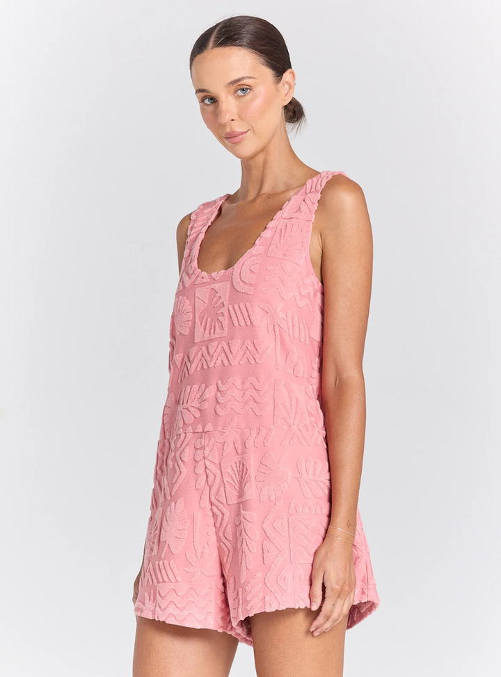 Mai Tai Romper - Rose