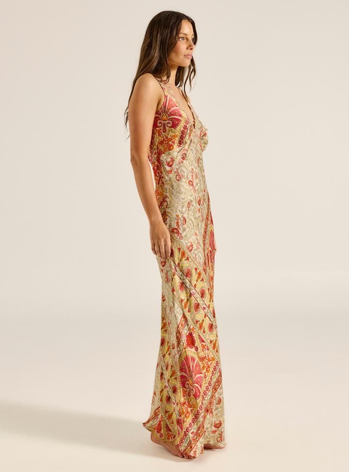 Rosselini Ophelia Maxi Dress - Rosa Floral