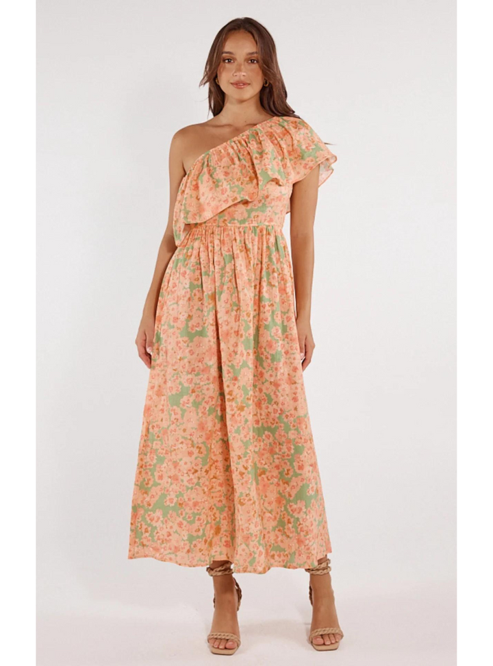 Rosa Midi Dress - Flores Print