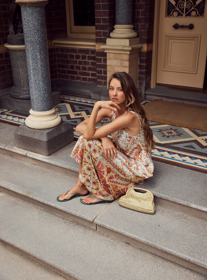 Rosselini Ophelia Maxi Dress - Rosa Floral