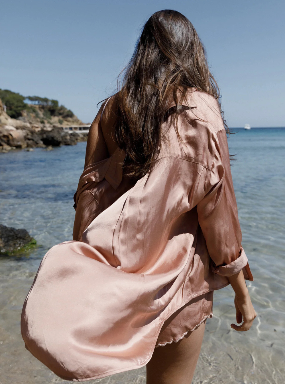 Roshi Shirt - Rose Bisque