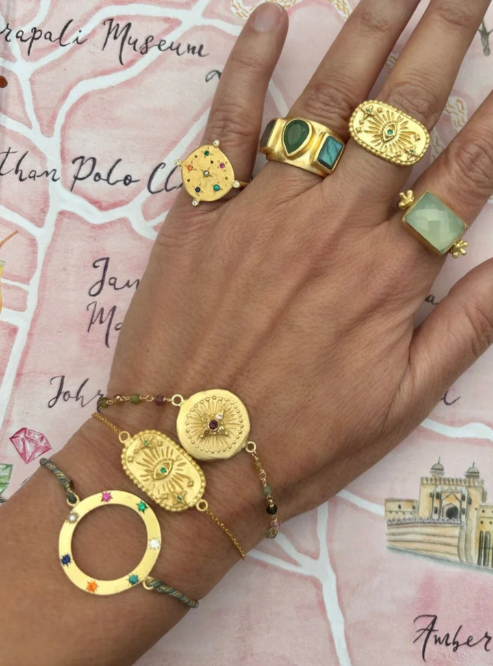 Haveli Bracelet - Multi Tourmaline