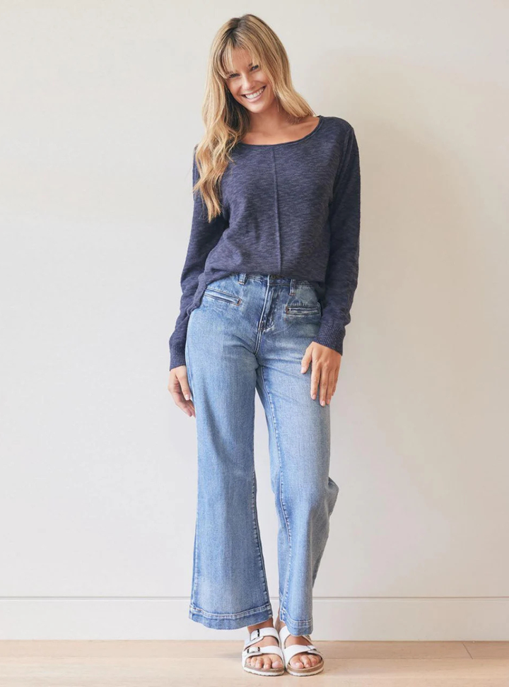 Sacha Top - Navy