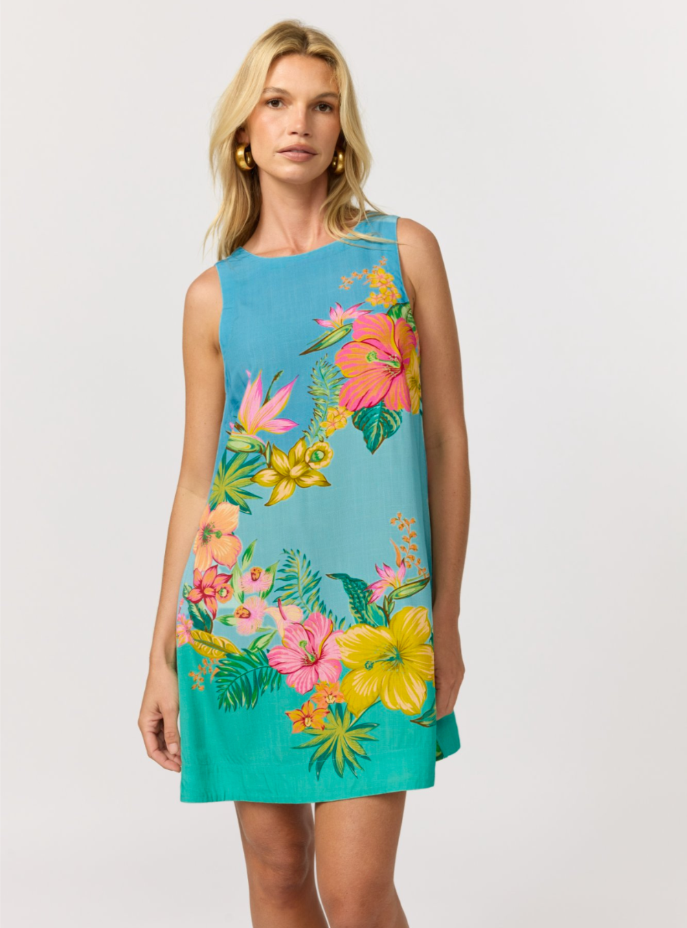 Sadie Mini Dress - Malibu
