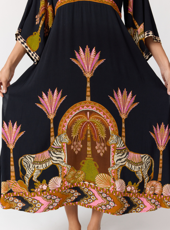 Empire Maxi Dress - Safari